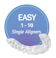 EASY CASE:  1 - 10 Single Aligners